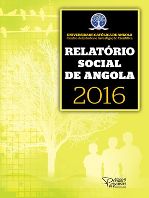 cover image of Relatório Social de Angola 2016